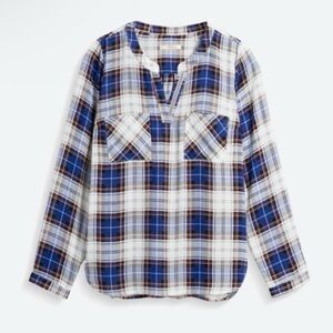 Skies are Blue Plaid Shirt